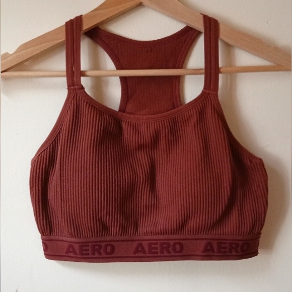 Aeropostale Other - Aéropostale sports bra burgundy red size medium